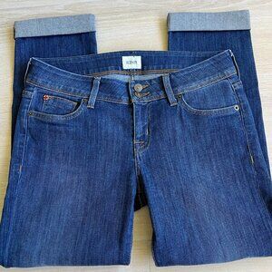 Hudson Ginny Straight Ankle Jeans w/Cuff